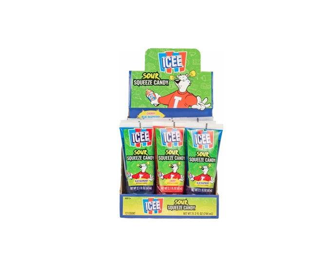Icee Sour Squeeze Candy – 12 / Box - CandyFavorites