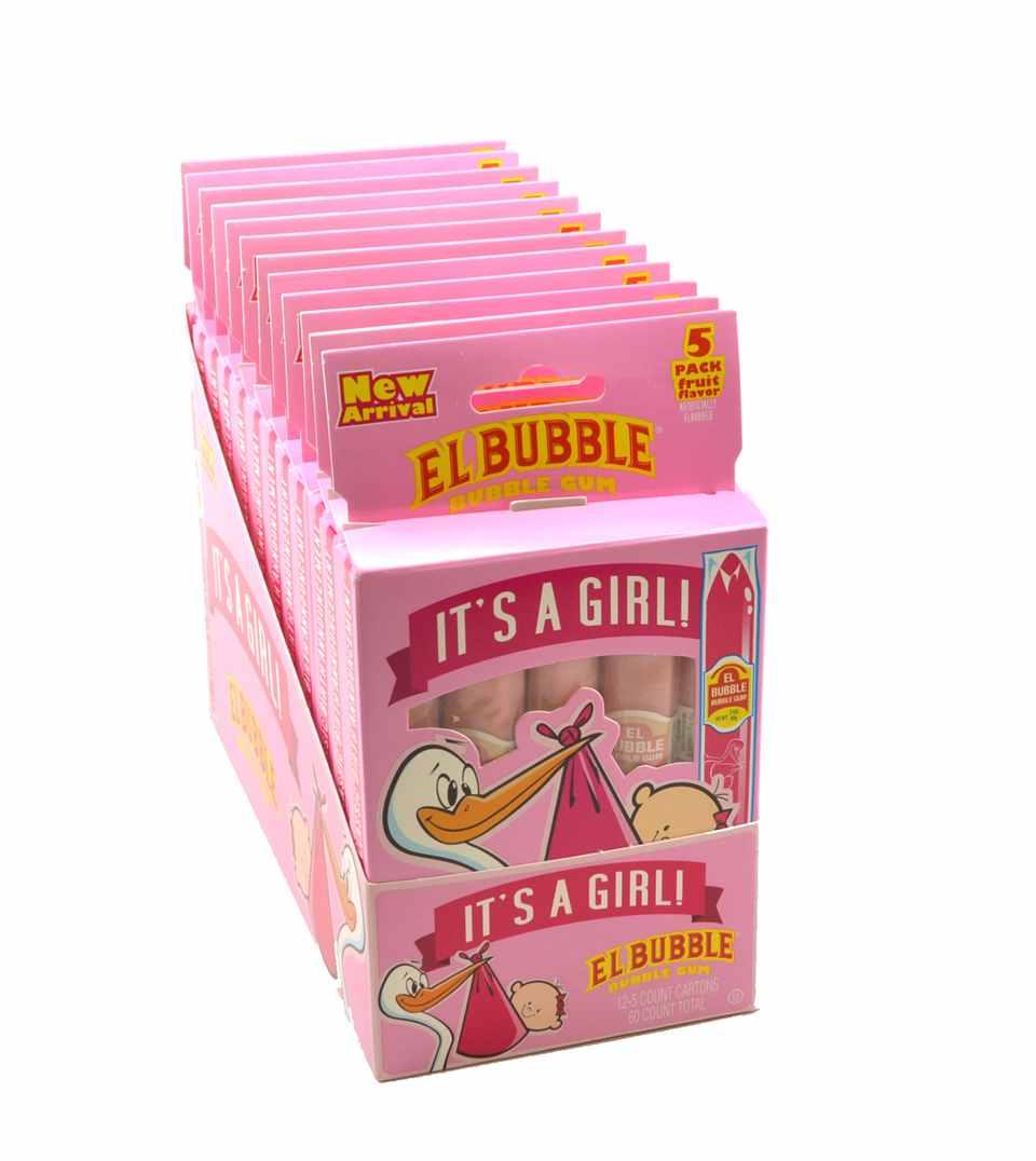 It's a Girl Bubble Gum Cigars - CandyFavorites
