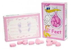 Its a Girl Lil' Feet Candy Boxes - CandyFavorites