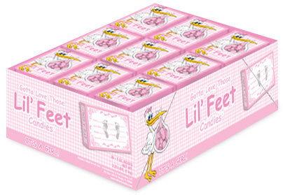 Its a Girl Lil' Feet Candy Boxes - CandyFavorites