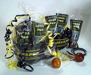 Javapop Coffee Lollipop Basket - CandyFavorites