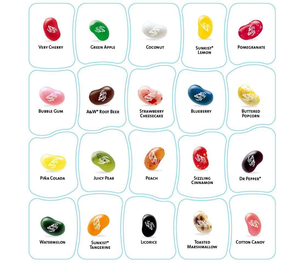 Jelly Belly 20 Flavor Jelly Bean Gift Box - CandyFavorites
