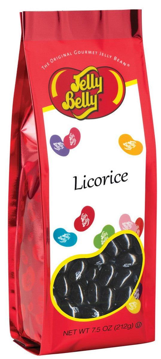 Jelly Belly Black Licorice 7.5 oz. Bag - CandyFavorites
