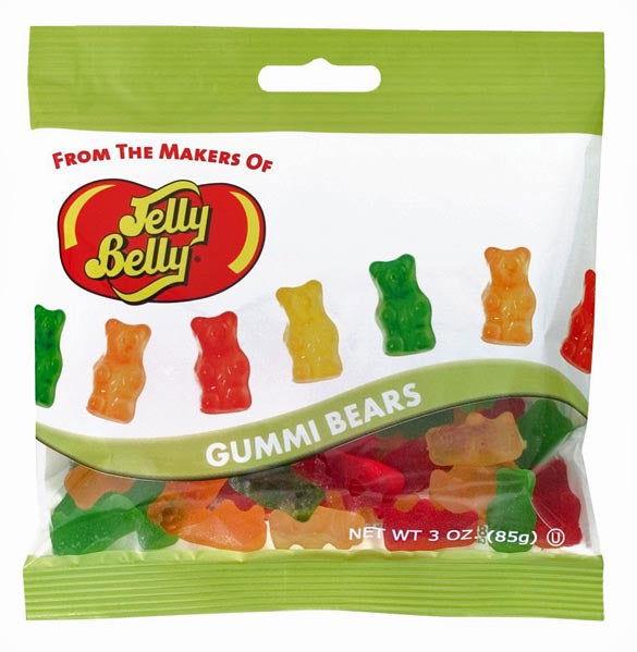 Jelly Belly Gummi Bears 3 oz. Bag - CandyFavorites