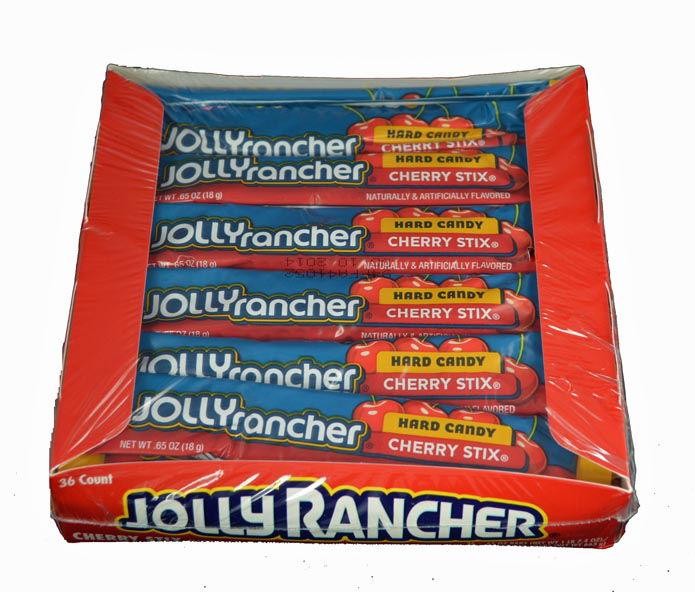 Jolly Ranche Sticks Jolly Rancher Cherry Stix â Candy Favorites