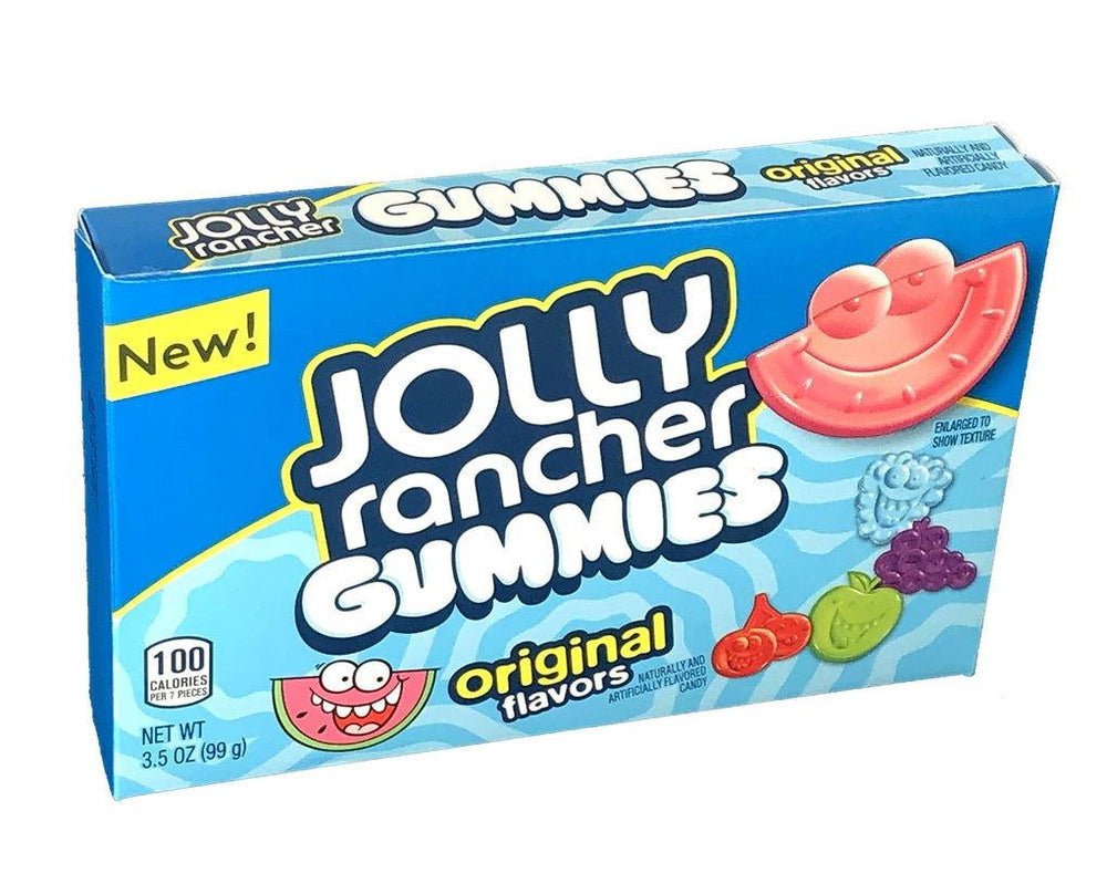 Jolly Rancher Gummies "Original Flavors" 3.5 oz. Box - CandyFavorites