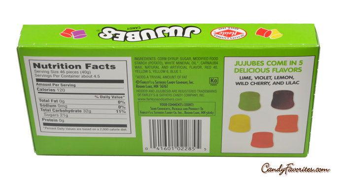Jujubes Candy 5.5 Ounce Box - CandyFavorites