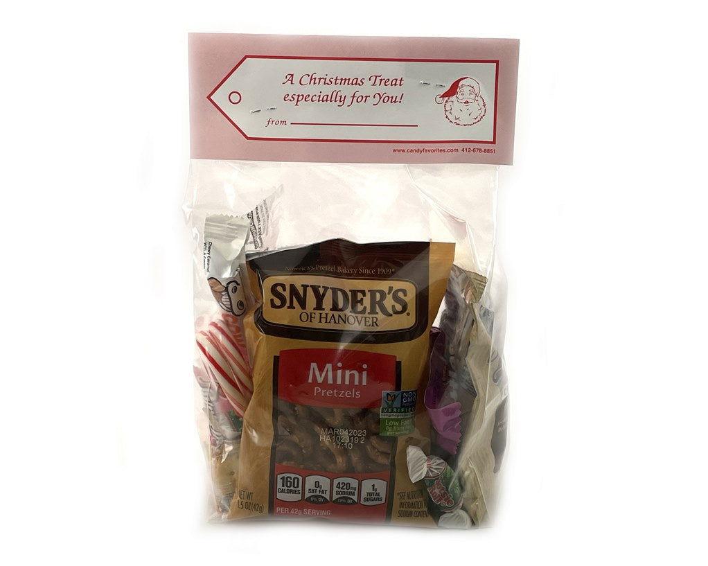 Jumbo Candy &  Snack Filled Christmas Treat Bag - CandyFavorites