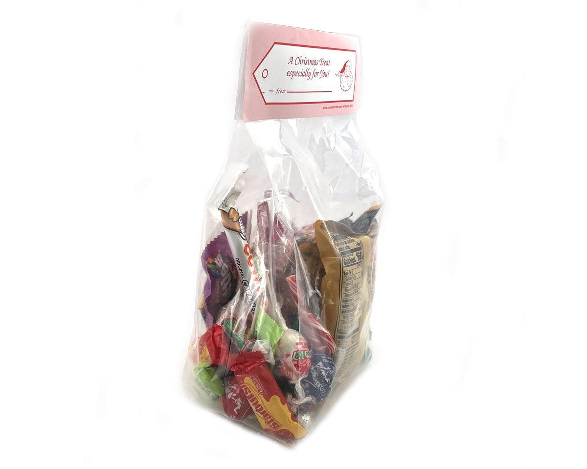 Jumbo Candy &  Snack Filled Christmas Treat Bag - CandyFavorites