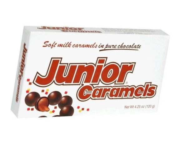 Junior Caramels 3.6 oz. Box - CandyFavorites