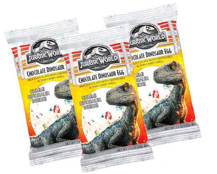 Jurassic World Chocolate Dinosaur Eggs - CandyFavorites