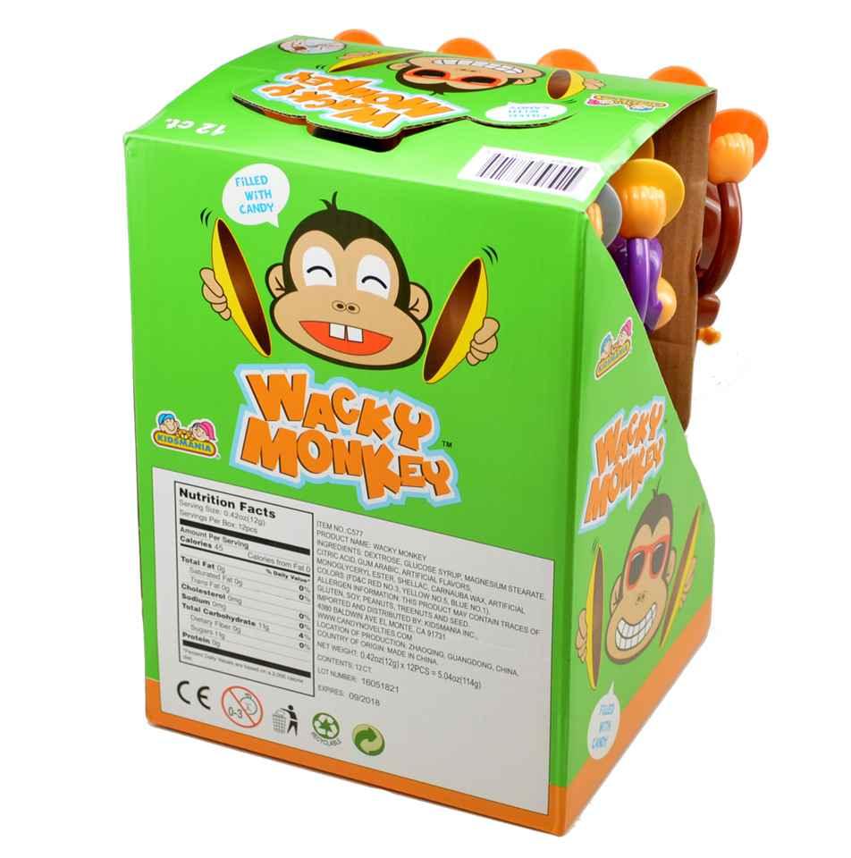 
                      
                        Kidsmania Wacky Monkey Lollipops - CandyFavorites
                      
                    
