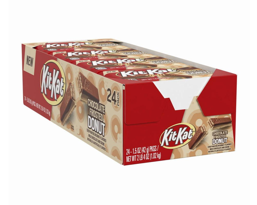 Kit Kat Chocolate Frosted Donut 1.5 oz. Candy Bars - CandyFavorites