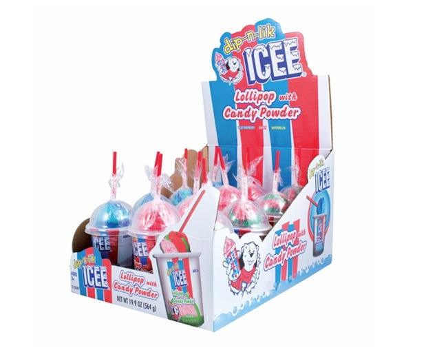Koko's Icee Dip-N-Lik Lollipops with Candy Powder - CandyFavorites