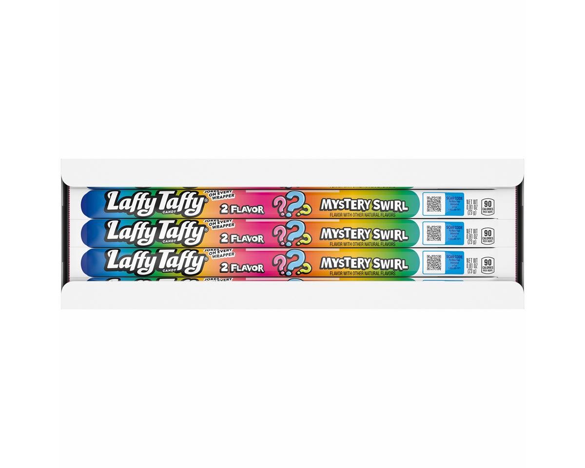 Laffy Taffy Mystery Swirl .81 oz. Ropes – 24 / Box – Candy Favorites