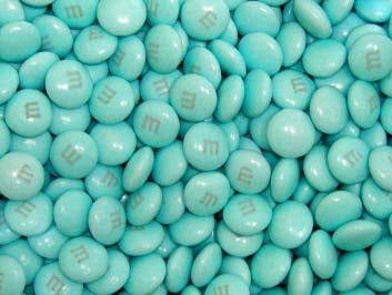 Light Blue M&M's® - CandyFavorites
