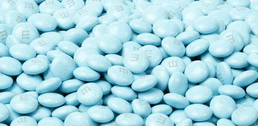 Light Blue M&M's® - CandyFavorites