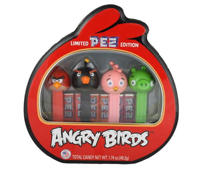 Limited Edition Pez Dispensers Angry Birds Gift Set - CandyFavorites