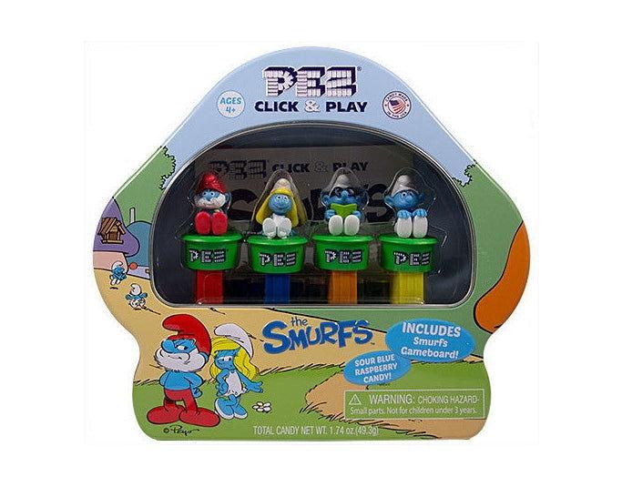 Limited Edition Pez Smurfs Gift Set - CandyFavorites