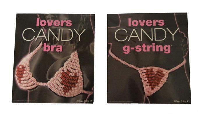 Lovers Candy Bra and G String Combo - CandyFavorites