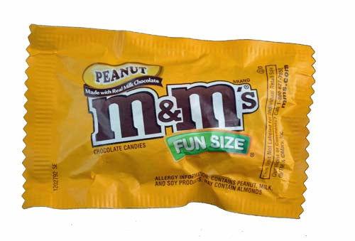M&M Peanut Fun Size - CandyFavorites