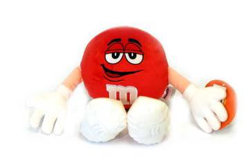 M&M's ® - Red Plush Character - CandyFavorites