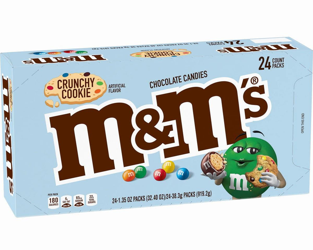 
                      
                        M&M's Crunchy Cookie 1.35 oz. Chocolate Candies - CandyFavorites
                      
                    