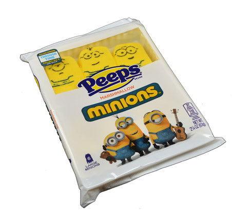 Marshmallow Peeps Minions 6 Pack Tray - CandyFavorites