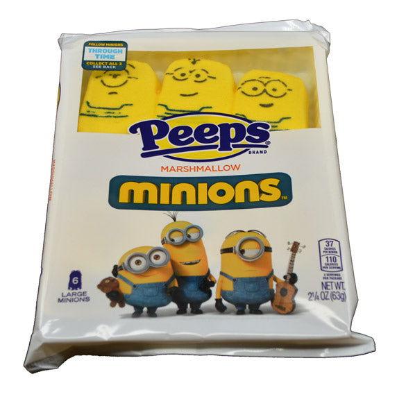Marshmallow Peeps Minions 6 Pack Tray - CandyFavorites