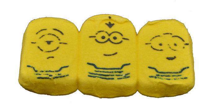 Marshmallow Peeps Minions 6 Pack Tray - CandyFavorites