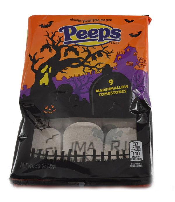 Marshmallow Peeps Tombstone 9 Count Tray - CandyFavorites