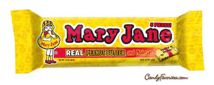 
                      
                        Mary Jane Candy Bars - CandyFavorites
                      
                    