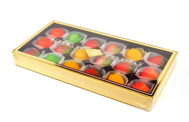 Marzipan Assorted Fruits Gift Box - CandyFavorites