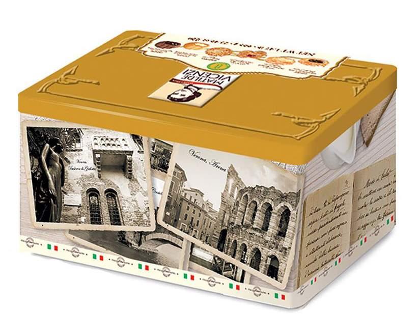 Matilde Vicenzi Assorted Italian Pastry Gift Tin - CandyFavorites