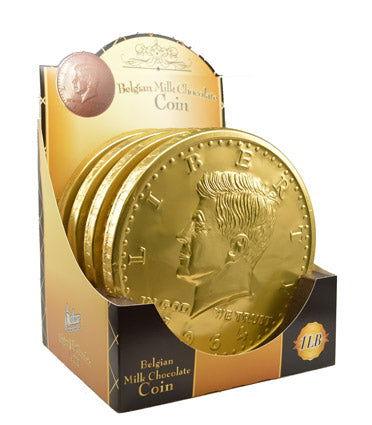 Mega Coin made with Belgian Milk Chocolate - CandyFavorites