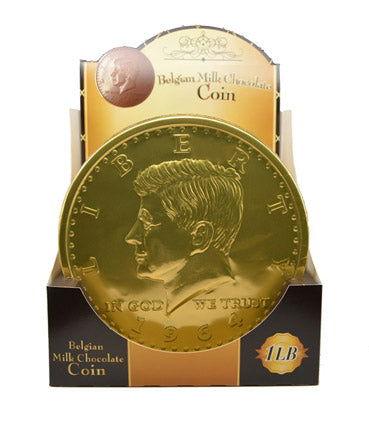 Mega Coin made with Belgian Milk Chocolate - CandyFavorites