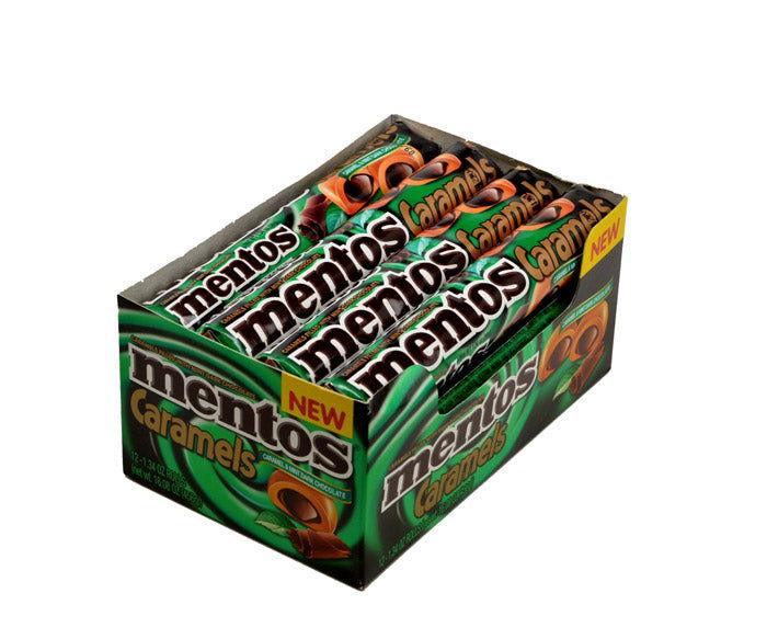 Mentos Caramels Mint Dark Chocolate - 12 / Box – Candy Favorites