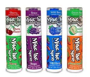 Mike and Ike Fruit Flavored Spray - CandyFavorites