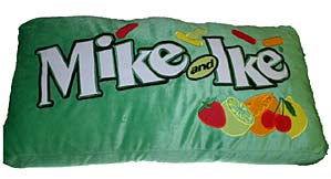 Mike and Ikes Pillow Large - CandyFavorites