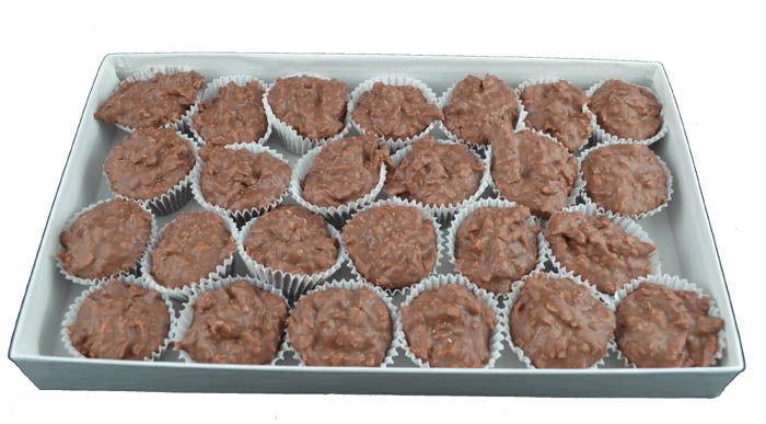 Milk Chocolate Coconut Clusters 1 Pound Box - CandyFavorites