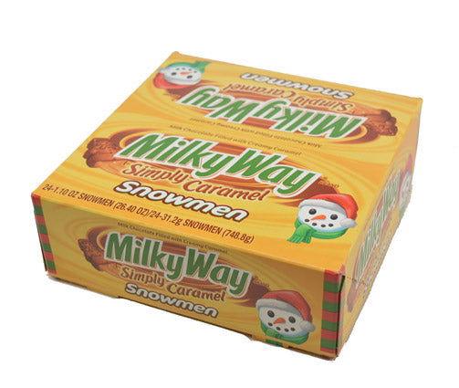 
                      
                        Milky Way Simply Caramel Snowmen - CandyFavorites
                      
                    