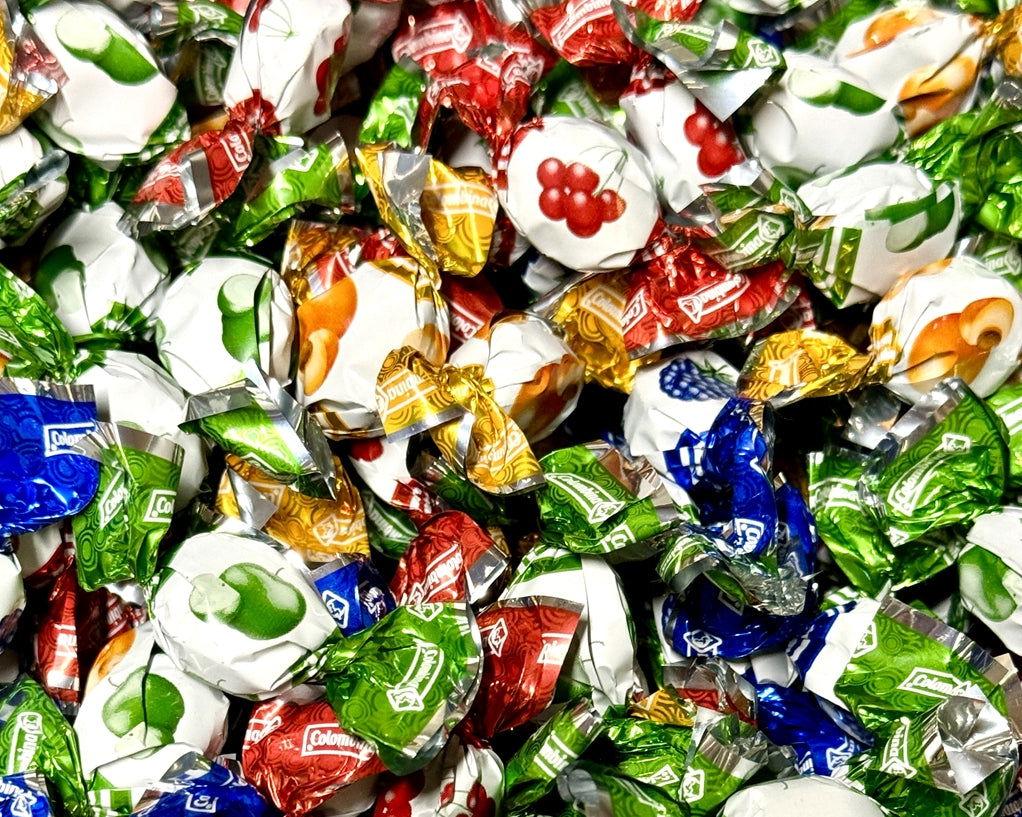 Colombina Delicate Fruit Drops | Wrapped Mini Fruit Filled Hard