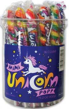 Mini Unicorn Rainbow Pops - CandyFavorites