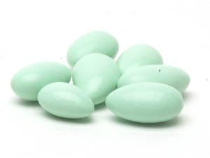 Mint Green Jordan Almonds - CandyFavorites