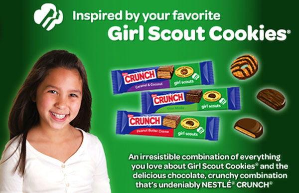 Nestle Crunch Thin Mints Bars - CandyFavorites