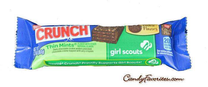 Nestle Crunch Thin Mints Bars - CandyFavorites