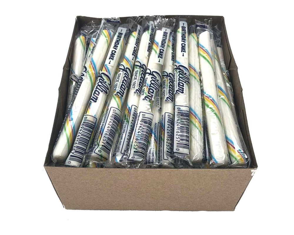 Old Fashioned Birthday Cake Candy Sticks - CandyFavorites
