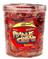 Original Dark Chocolate Peanut Chews Jar - CandyFavorites