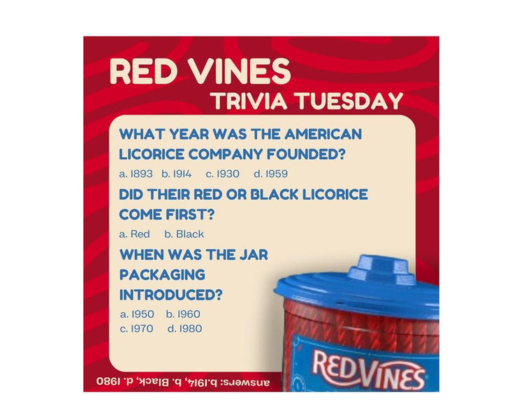 Original Red Vines Twists 3.5 Pound Jar - 1 Unit – Candy Favorites