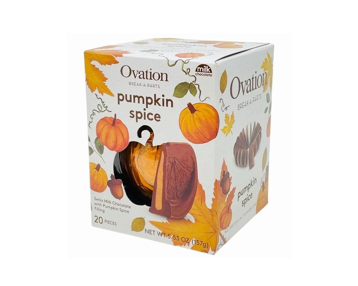 Ovation Break -A- Parts Pumpkin Spice Chocolates - CandyFavorites